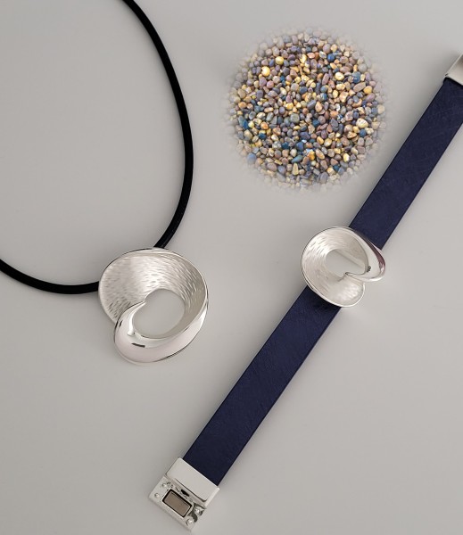 Schmuckset &quot;Blue-Silver&quot;